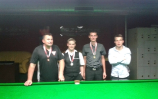 Platz 1-3, Snooker LM 2014