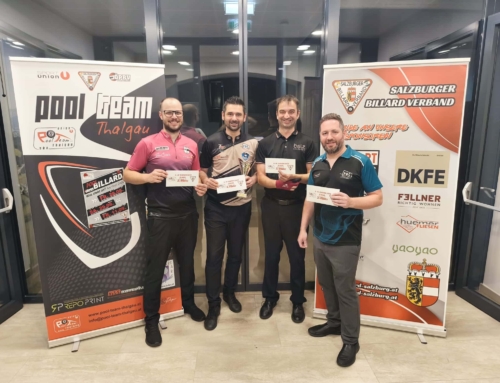 3. LV-Turnier im 8-Ball in Thalgau