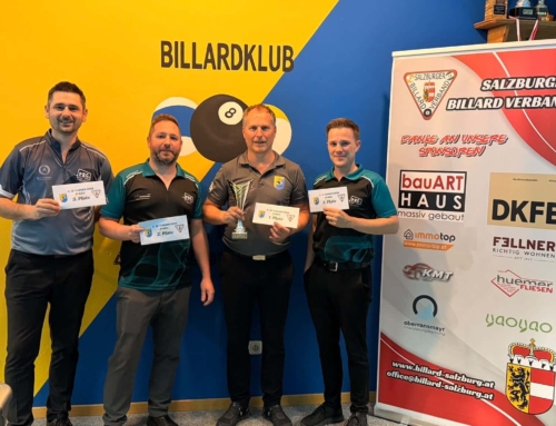 4. LV-Turnier des SBV im 9-Ball in Taxenbach